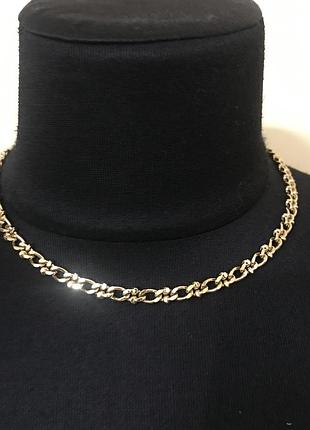 Ланцюжок кольє чокер позолота вантаж