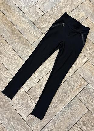 Шштани легінси чорні облягаючі shosho
