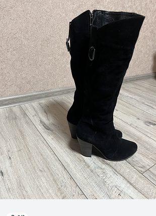 Сапоги зимние mida замшевые цигейка 36 размер