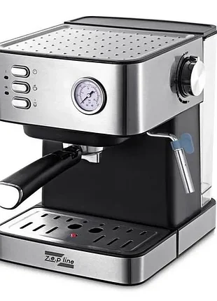 Кофеварка эспрессо zepline zp-6861100Вт с функцией вспенивания молока эспрессо, капучино, латте