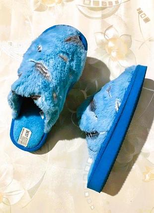 Тапки тапочки мех шерсть