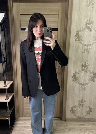 Оверсайз піджак/ блейзер чоловічого плеча (zara/ mango)