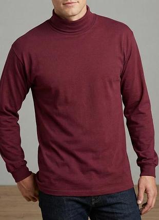 Thomas lloyd водолазка бордовая