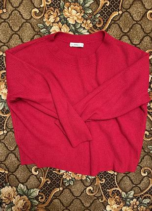 Светрик zara в рубчик