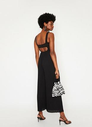 Люкс якість комбез максі довжина плісе warehouse