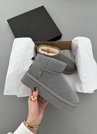 Ugg сірого кольору уггі