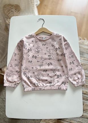 Утеплений світшот в зайчиках🐰