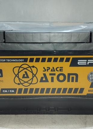 Space atom аккумулятор efb 78ah-12v 750a r (правый+ евро)