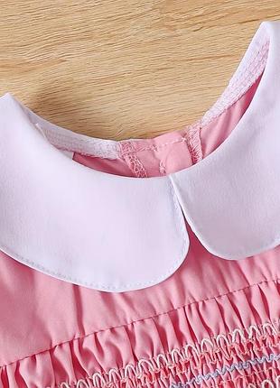 Рожевий боді для дівчинки 3