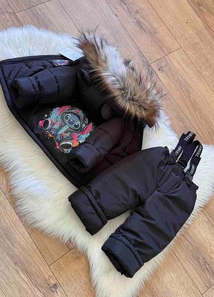 Зимний комбинезон на мальчика