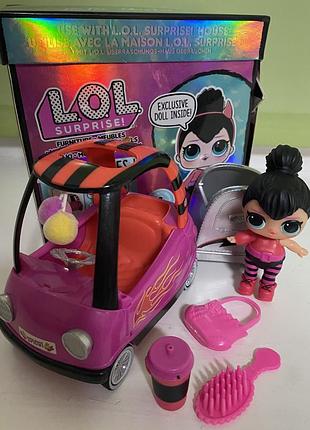 Лялька lol оригінал з машиною і аксесуарами