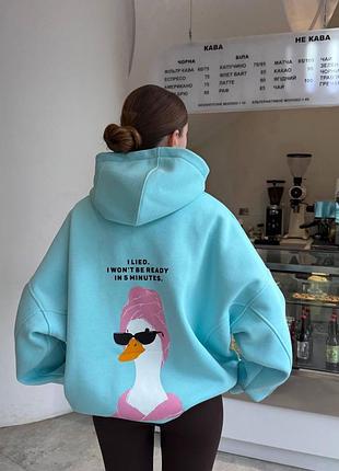 Худі оверсайз новий теплий 5