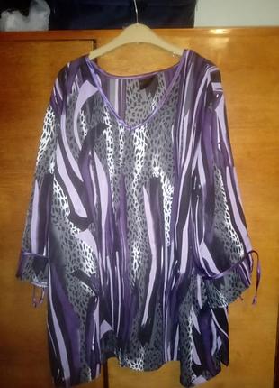 Шикарная блуза большого размера