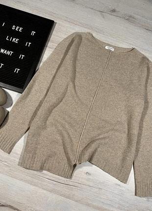 Шерстяной свитер с кашемиром