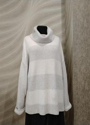 Женский теплый свитер для пышной красоты