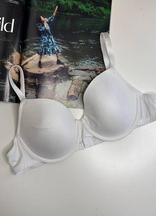 380 классический белый гладкий бюстгальтер 38b / 85b