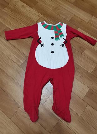 Человечек новогодний