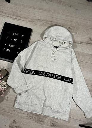 Худі з логотипом calvin klein