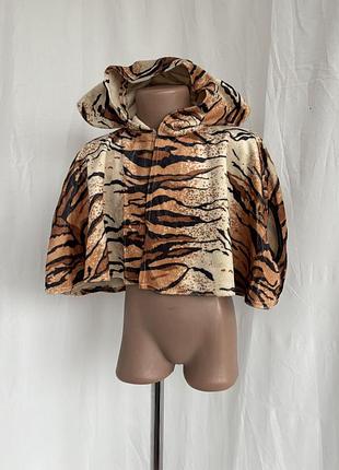 Тигр кішка кошка кіт накидка костюм карнавальний