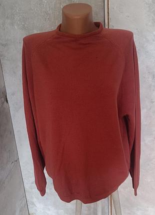 Кофта свитер 100% овечья шерсть  ewm pure classucs