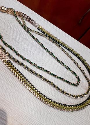 Ожерелье из 3-х цепочек