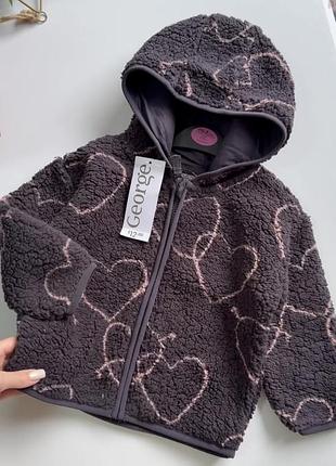 Кофта зепка тедди 86-92 от george