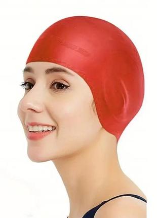 Шапочка для довгого волосся з закритими вушками