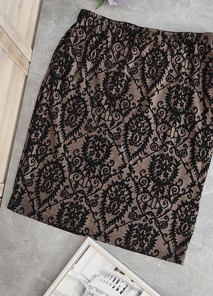 Юбка миди ажурная u9 14