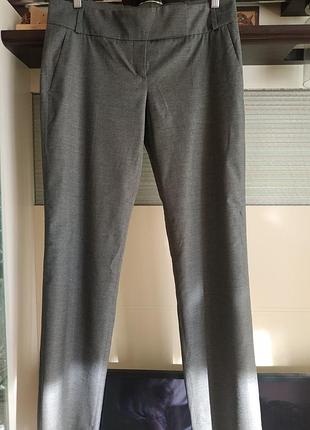 Брюки серые шерстяные