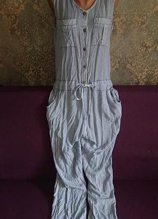 Красивый брючный комбинезон под джинс р. s/m