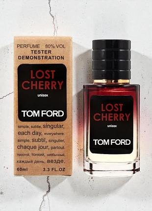 Парфюм lost cherry тестер унисекс 60 мл – цветочно-восточный вишневый аромат (пф437.1)