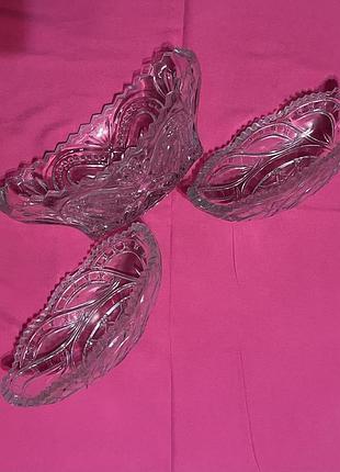 Салатник хрустальный