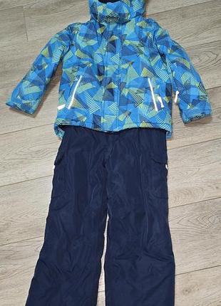Комбинезон комплект термо зимний topolino для мальчика 5-6 лет 110-116 размер