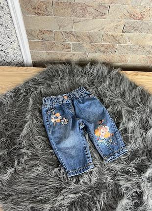 Джинси в квіти