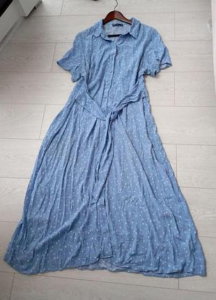 Платье вискозное на 18
