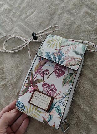2в1 кошелек + чехол сумка parfois