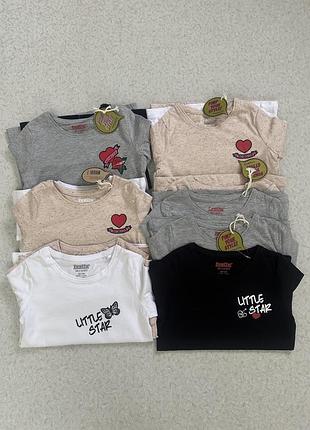 Футболка з довгим рукавом для дівчинки