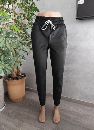 Спортивные штаны женские, велюровые теплые