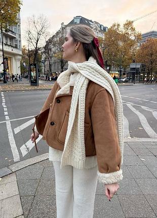 Двохстороння тепла куртка від zara