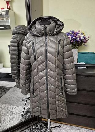 Стильный пуховик пух calvin klein