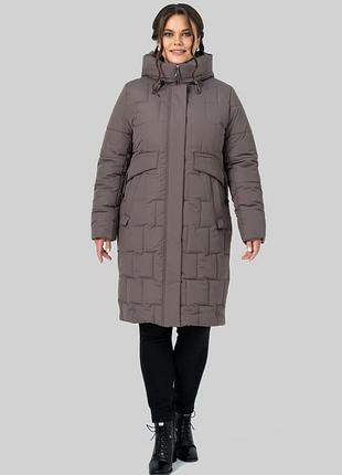 Зимнее стьоганое пальто ar-388