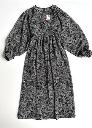 Плаття з принтом вільного крою рукав блохо primark