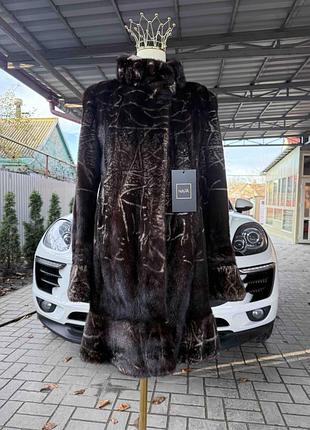 Шикарна норкова шуба , нова,  nafa