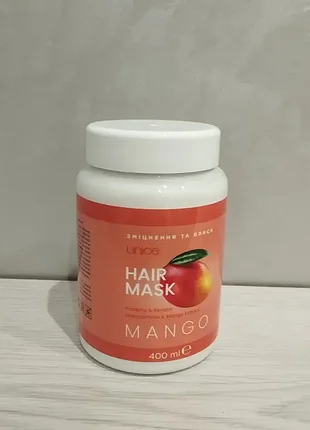 Маска для волосся з ектрактом манго, 400 мл