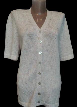 Брендовий кардиган, 100% бавовна