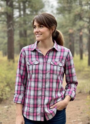 Сорочка у клітинку the north face vaporwick