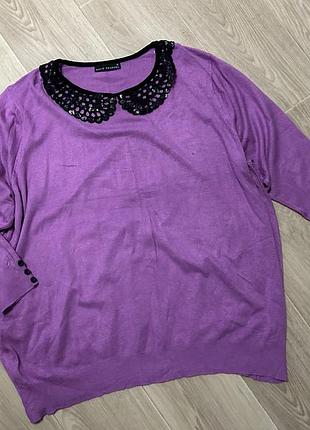 Светр з комірцем