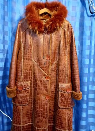 Дублёнка dermino размер 50-54