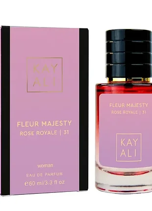 Kayali fleur majesty rose royale | 31 lux new женский 60 мл