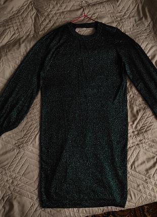 Святкова смарагдова сукня